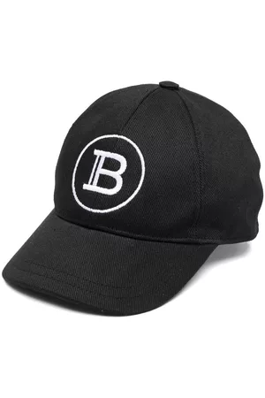 Balmain Boys Caps - Logo-patch cap