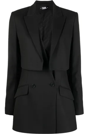 Karl Lagerfeld Transformer layered blazer