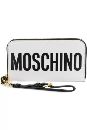 Moschino Zip-around logo wallet