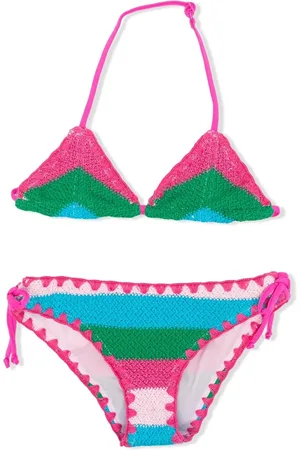 MC2 SAINT BARTH Holly striped bikini set