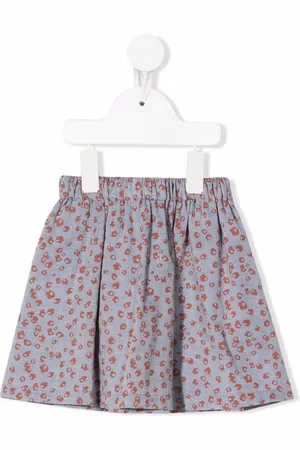 KNOT Bernice floral-print skirt
