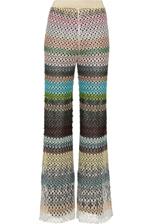 Missoni Striped flared trousers