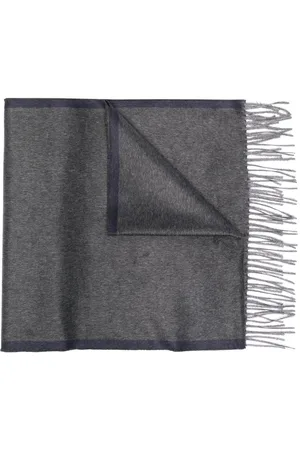 Salvatore Ferragamo Fringe-trimmed silk scarf