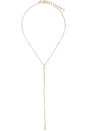 Shay 18kt yellow Infinity diamond necklace