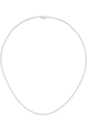 Anita 18kt white gold diamond Hepburn choker necklace