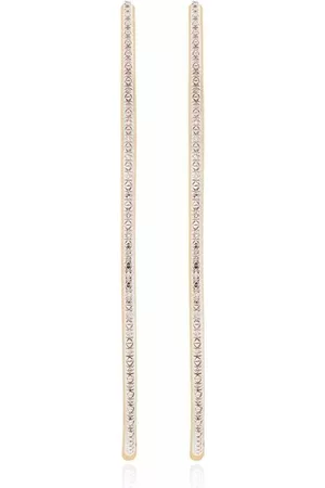 Monica Vinader Riva cocktail diamond hoop earrings