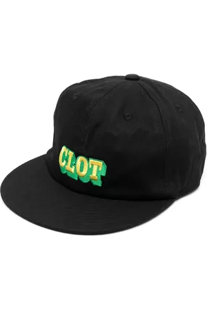 CLOT Men Caps - Embroidered-logo flat cap