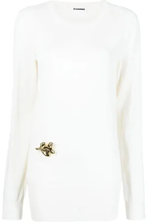 Jil Sander Embellished crew-neck jumper