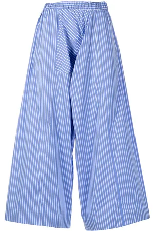ROSETTA GETTY Cropped wide-leg trousers