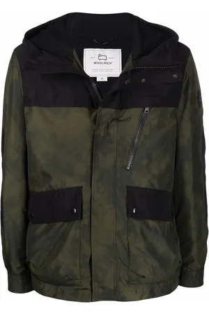 Woolrich Trek tie dye-print windbreaker
