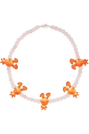 Natasha Zinko Bunny-detail necklace