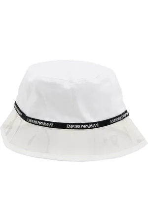 Emporio Armani Logo-trim bucket hat