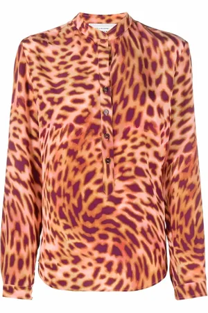 Stella McCartney Cheetah-print silk shirt