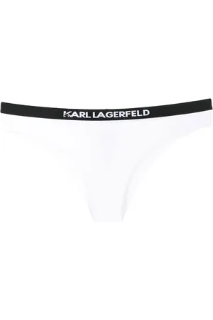Karl Lagerfeld Logo-waisted bikini brief