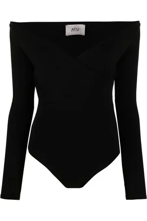 Atu Body Couture Off-shoulder V-neck body