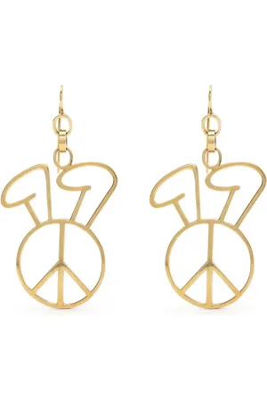 Natasha Zinko Peace-detail earrings