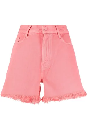 Jacob Cohen Bella frayed-hem shorts