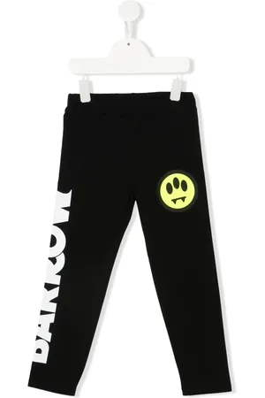 BARROW Logo-print cotton leggings