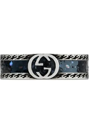 Gucci Interlocking G enamel ring