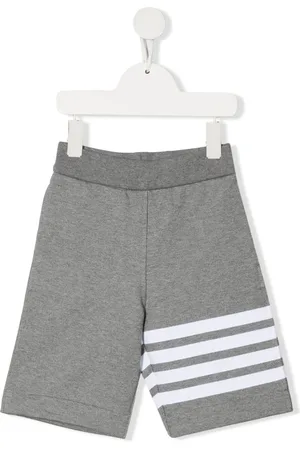 Thom Browne Loopback jersey 4-Bar track shorts