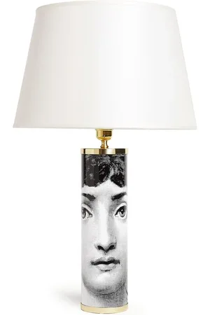 FORNASETTI Conical cotton lampshade