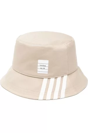 Thom Browne 4-Bar cotton bucket hat