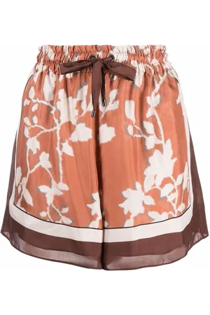 Brunello Cucinelli Floral-print bermuda shortd