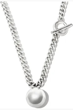 CC-Steding Ball pendant heavy chain necklace