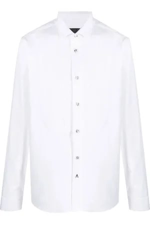 Philipp Plein Pleated-panel detail shirt