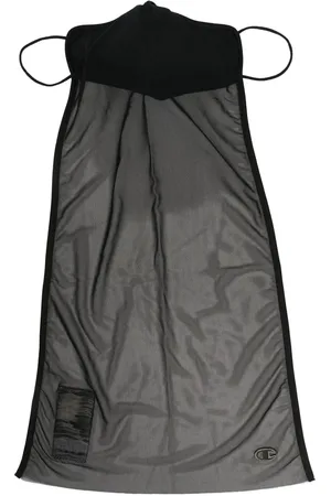 Rick Owens Logo-patch veil face mask