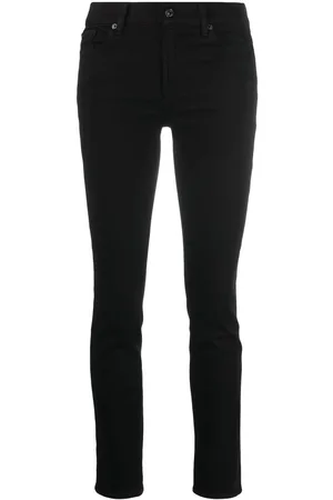 7 for all Mankind Mid-rise skinny jeans