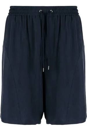 Giorgio Armani Drawstring cotton Bermuda shorts