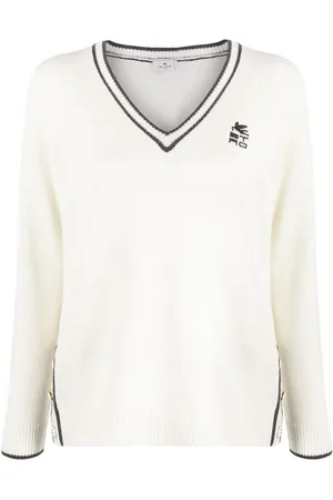 Etro Intarsia-knit logo jumper