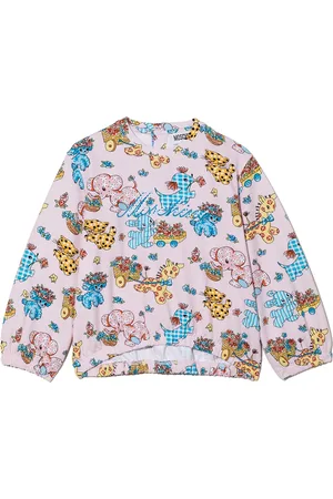Moschino Graphic-print crew neck sweatshirt