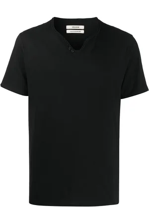Zadig & Voltaire Monastir Henley-neck T-shirt