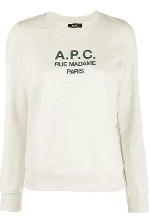 A.P.C. Logo-print cotton sweatshirt