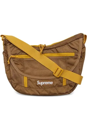 Supreme Logo-patch messenger bag
