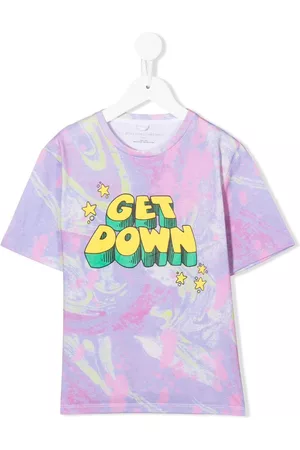 Stella McCartney Kids Get Down tie-dye T-shirt