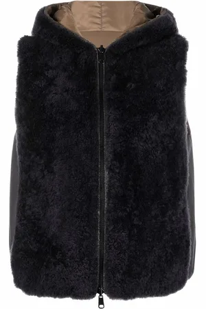 Brunello Cucinelli Chain-trim padded gilet