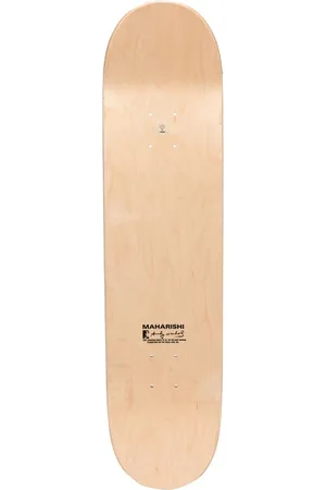 Maharishi Logo-print detail skateboard
