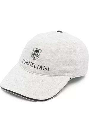 Corneliani Men Caps - Logo-print baseball cap