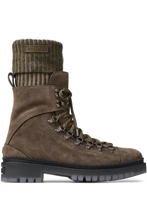 Jimmy Choo Devin suede cargo boots