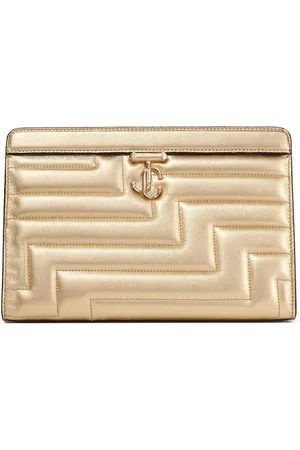 Jimmy Choo Avenue quilted pouch