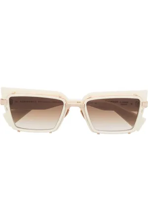 Balmain Admirable rectangle-frame sunglasses