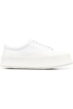 Jil Sander Round-toe lace-up sneakers