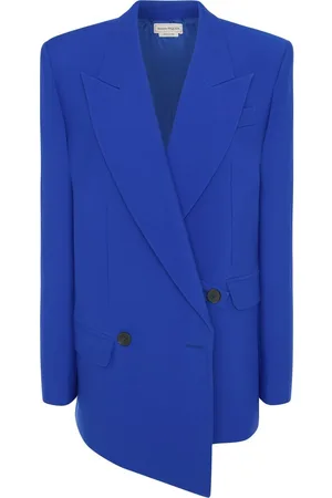 Alexander McQueen Asymmetric double-breasted blazer