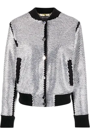 Philipp Plein Crystal-embellished bomber jacket