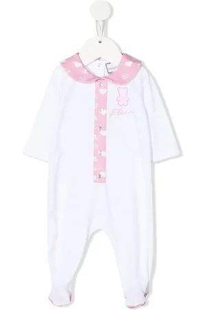 Philipp Plein Teddy logo-print babygrow