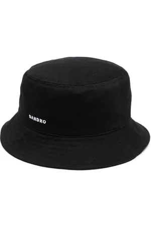 Sandro Men Hats - Logo embroidered bucket hat