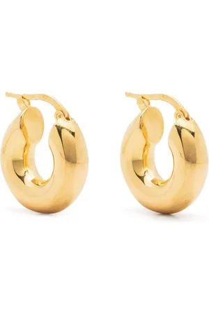 Jil Sander Sculptural hoop earrings